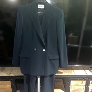 Kasper Black Blazer Classic Suit Jacket